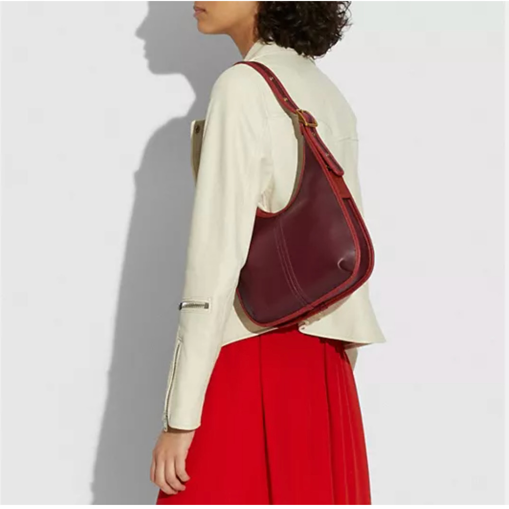Coach 1941 Originals Collection Ergo Re-edition Red Colorblock Shoulder Bag NWT - Picture 13 of 14